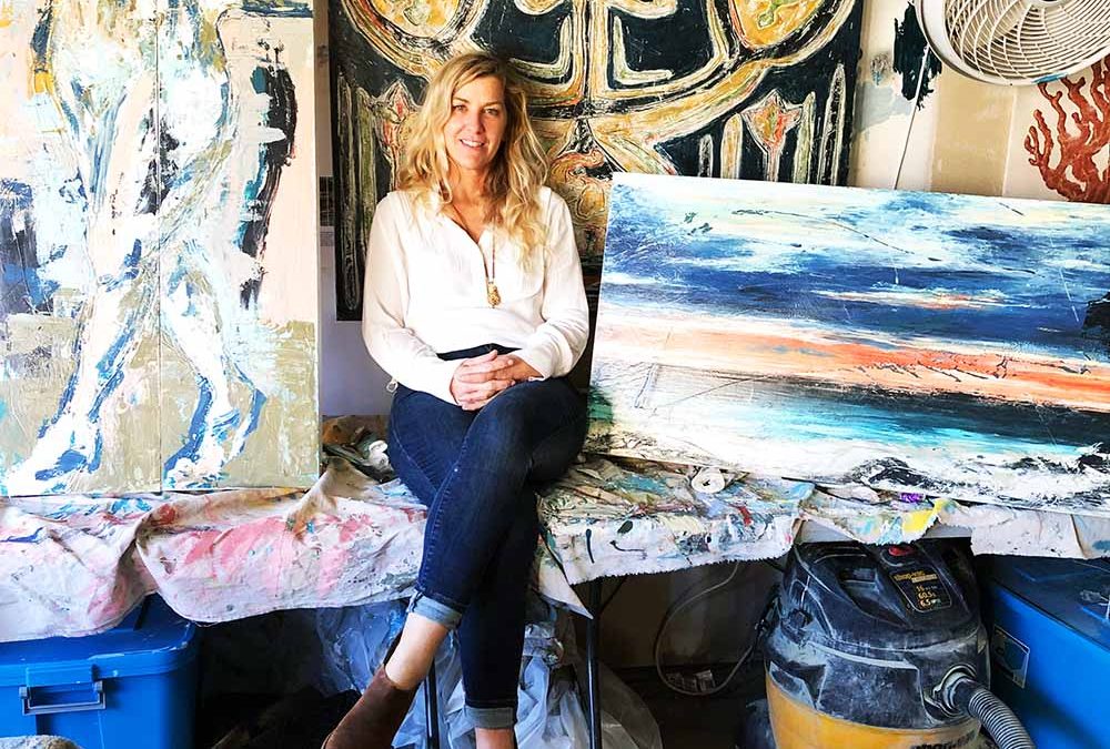 Aanbevolen oppervlakte Geavanceerde Meet Local Artist Allison Wickey - Barefoot 30a