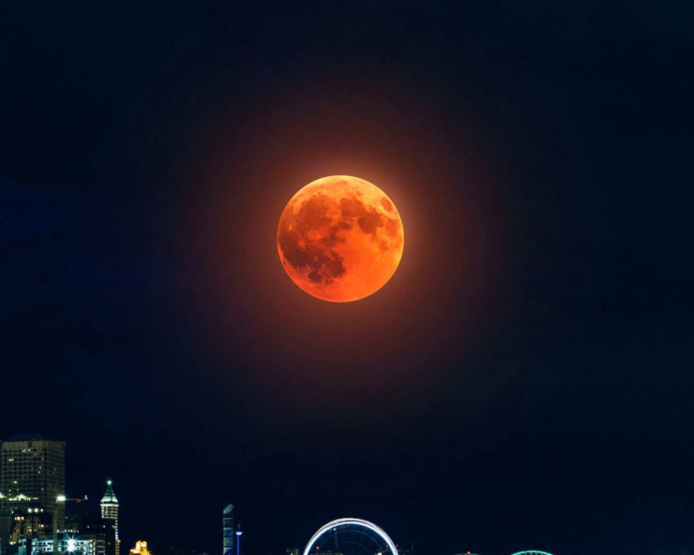 Lunar Eclipse Blood Moon event Lunar Eclipse Blood Moon event