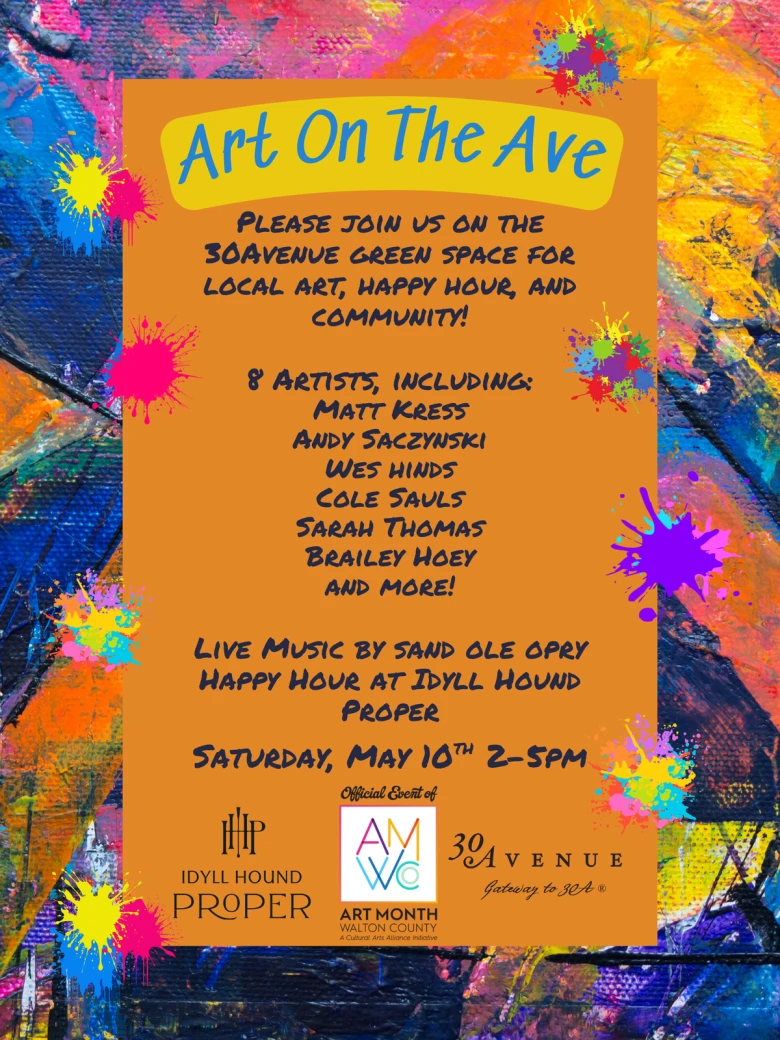 Art on the Ave flyer