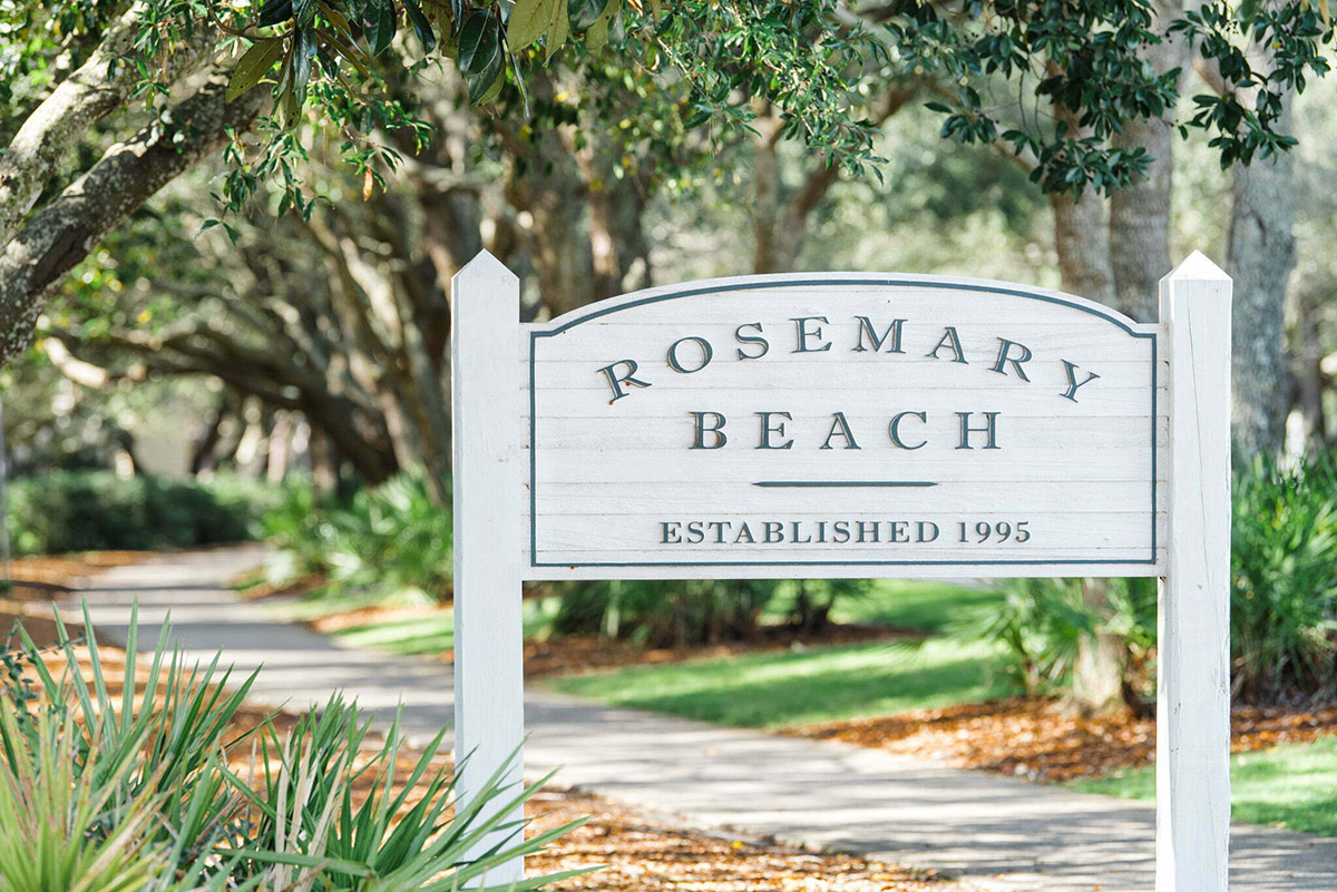 Rosemary Beach sign