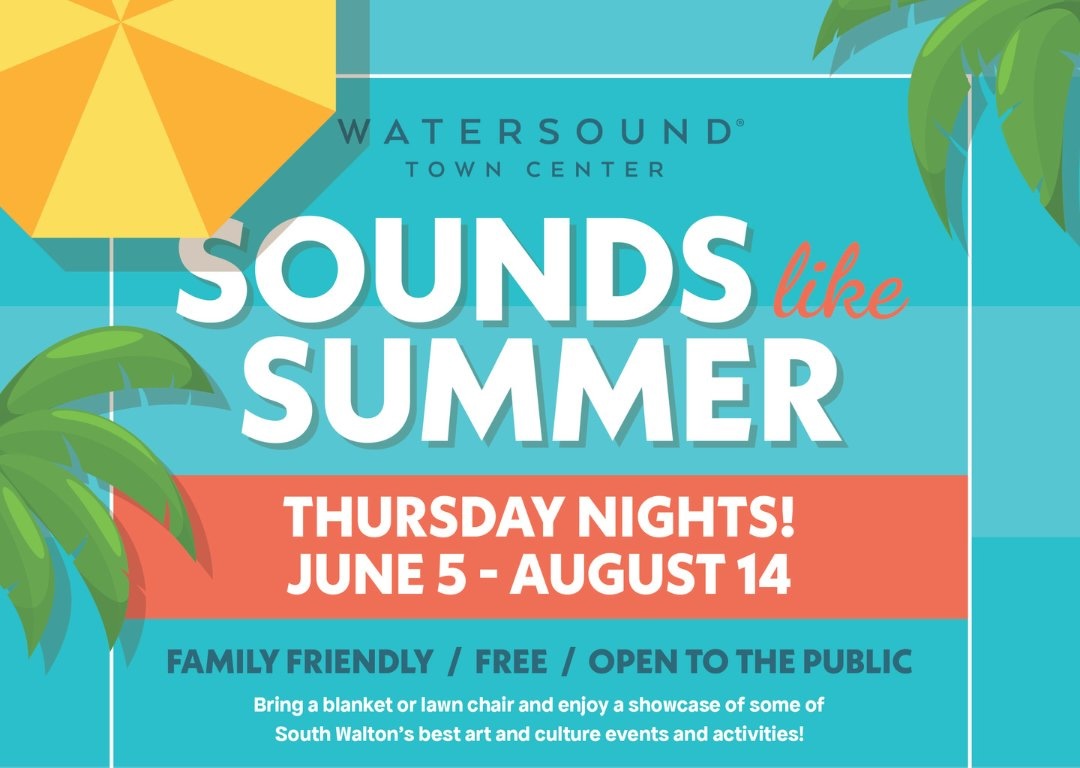Sounds Like Summer - August Event 2025 Sounds Like Summer Watersound Event