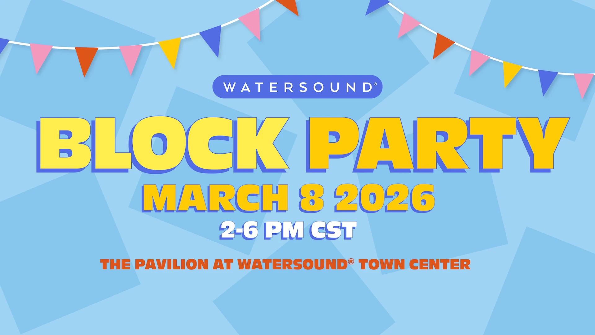 Watersound Block Party Watersound Block Party
